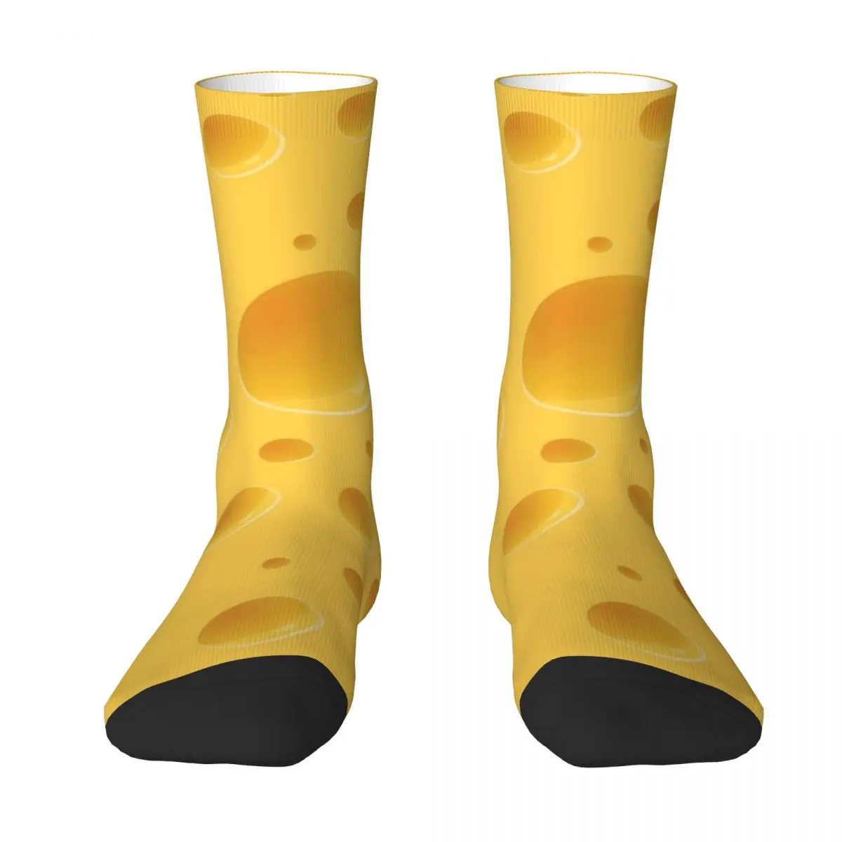 Sweet Cheese Socks Autumn Harajuku Desgin Stockings Novelty Unisex Soft Socks Graphic Outdoor Sports Non Slip Socks