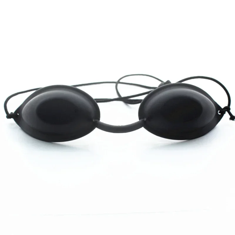1pc Soft Sunbathing Eyewear Tanning Goggles Beach Adjustable UV Skin Tanning Eye Protection UV Shield Glasses Black