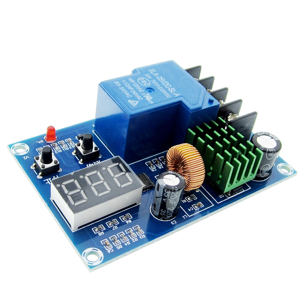 1PCS XH-M604 Battery Charger Control Module DC 6-60V Storage Lithium Battery Charging Control Switch Protection Board