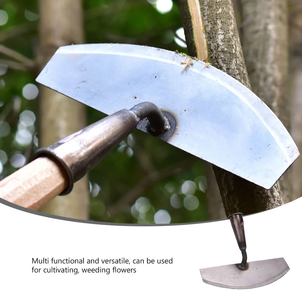 

1pc Weeding Push Multi-Functional Cultivating Digging Tool Garden Hand Hoe Durable Steel Portable Gardening Supplies