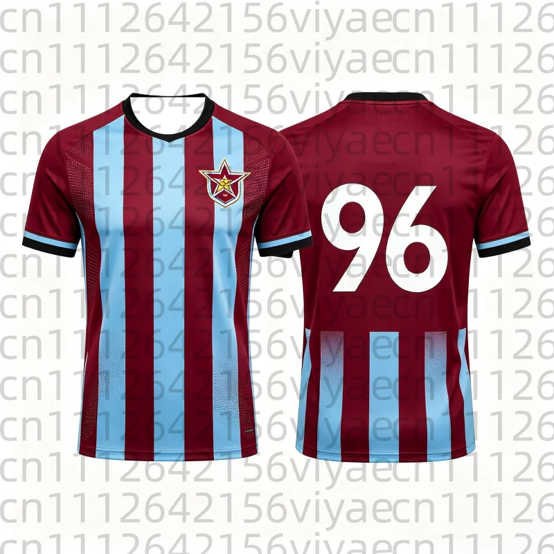 2026 Burnley Burgundy fan uniform, CocaCola3D printed sports and leisure,comfortable,breathable,fast drying parent-child outfit - view 2