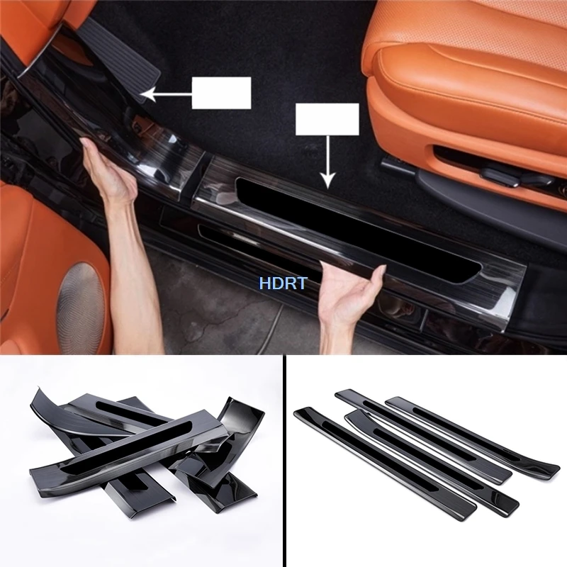 

Car Style Rear Bumper Trunk Guard Cover Tail Boot Plate Threshold Scuff Welcome Pedal For Aito M5 M7 M8 M9/Seres 5 7 8 9 2022 +