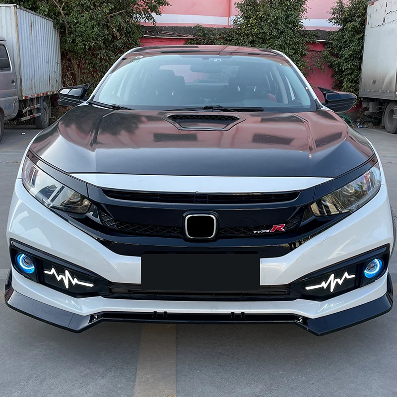 

Applicable to 2019 Civic 10 generation daytime running lights rear bumper lights fog lamp assembly accessories