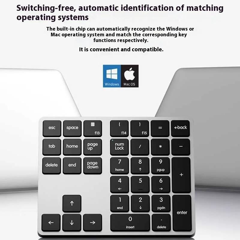 YOAINGO TYPE-C interface 34 keys Professional Accounting Finance Keypad Wired laptop Apple Mac  Mini keyboard 34keys Christmas