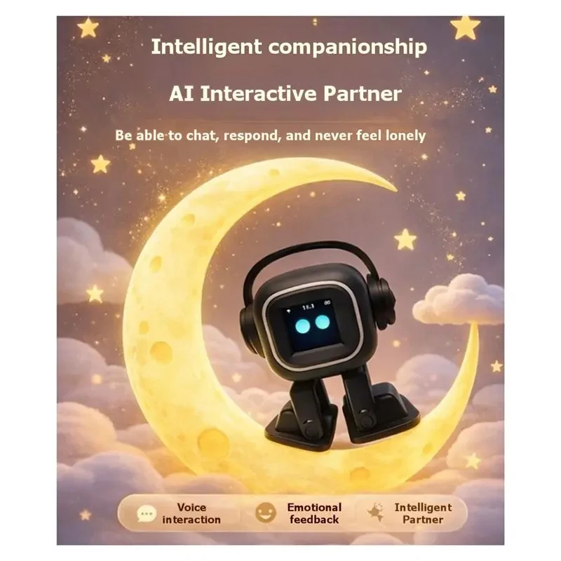 NEW HOT EMO Robot Intelligent Emotion Perception Touch Interaction AI Electronic Emotion Feedback And Companionship Pet