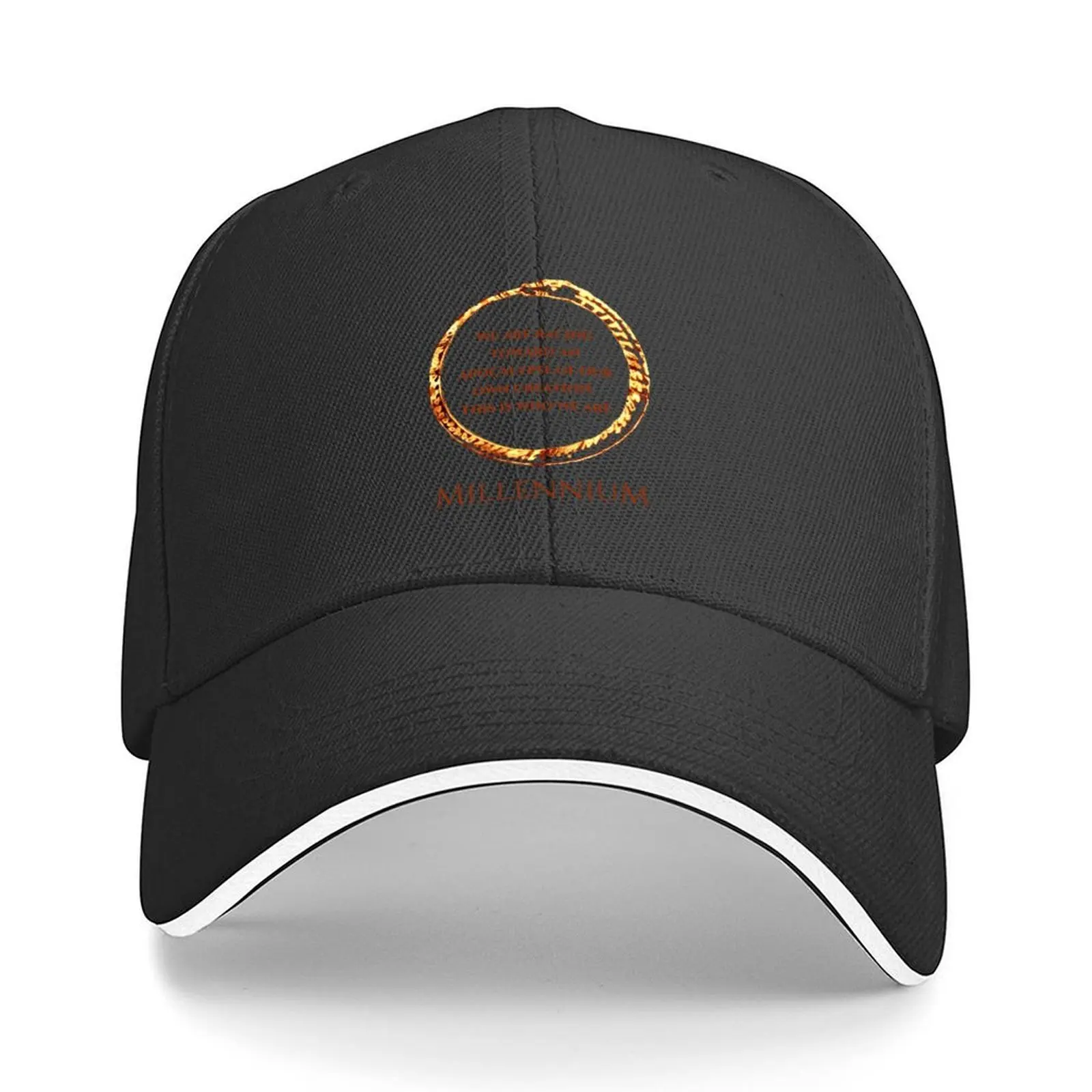 

Millennium Ouroburus - We are racing toward an apocalypse of our own creation. This is who we are Baseball Cap