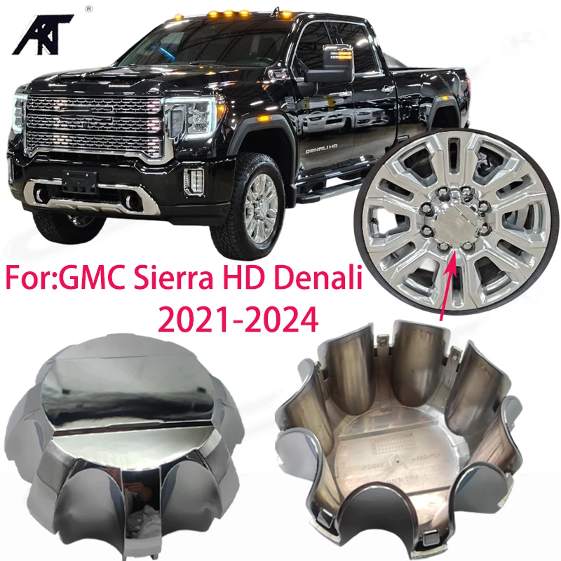 

1 шт. центральная крышка колеса 2021-2024 для: GMC Sierra HD Denali Chrome 23378324