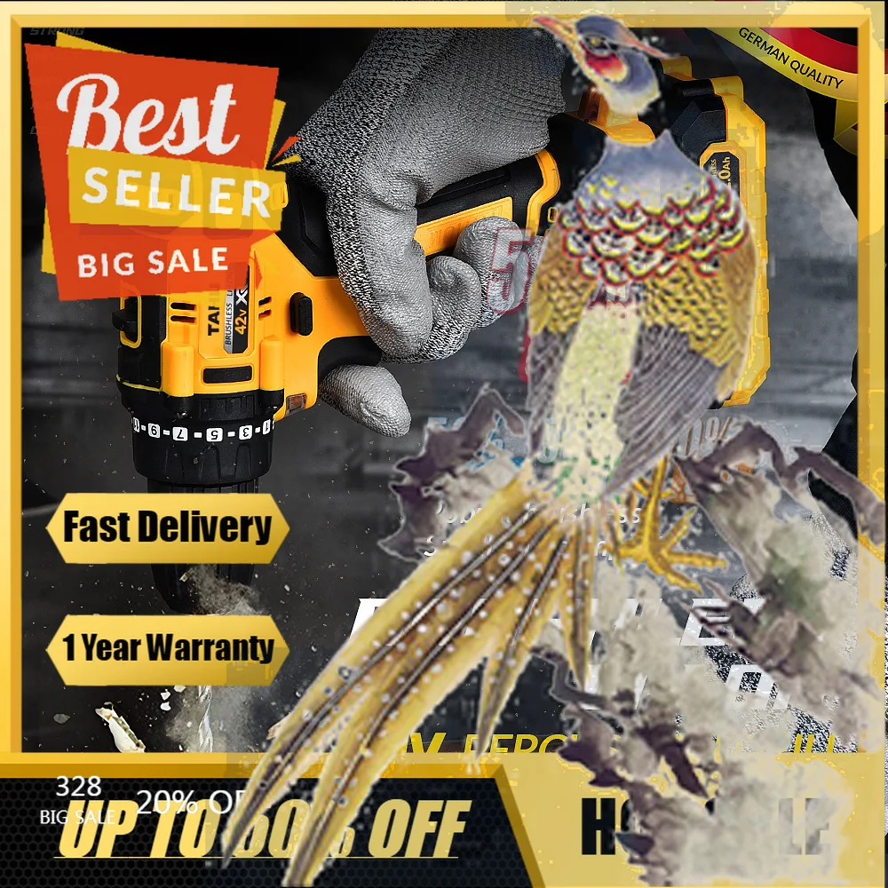 

【Fast Delivery】Household Electric Screwdriver Hand-held Drill Electric Tool Lithium-ion Rechargeable Impact Drill Dual-use