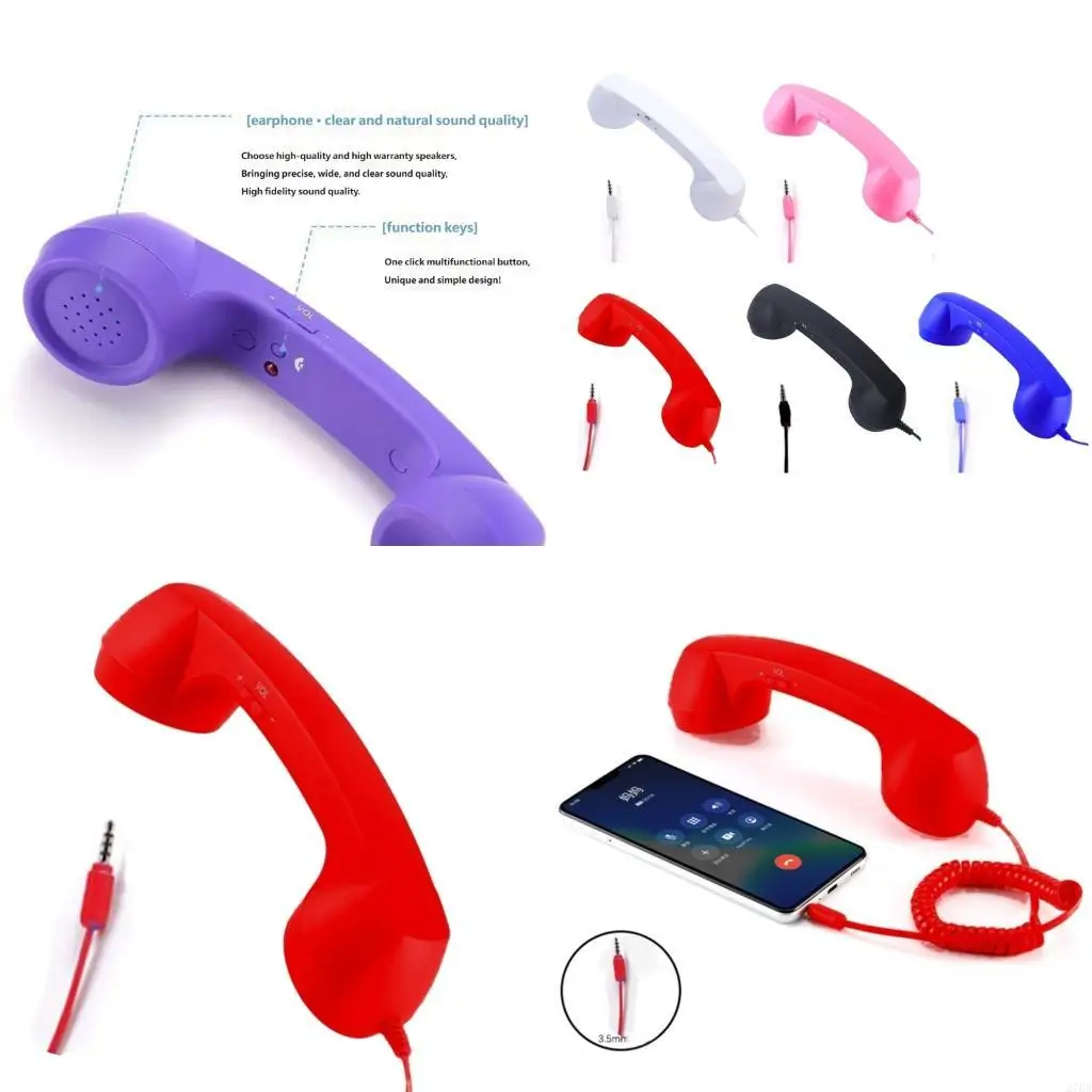 

Directs Plugs 3.5mm Phone Earpiece And Microphones For Clear Sound Calls