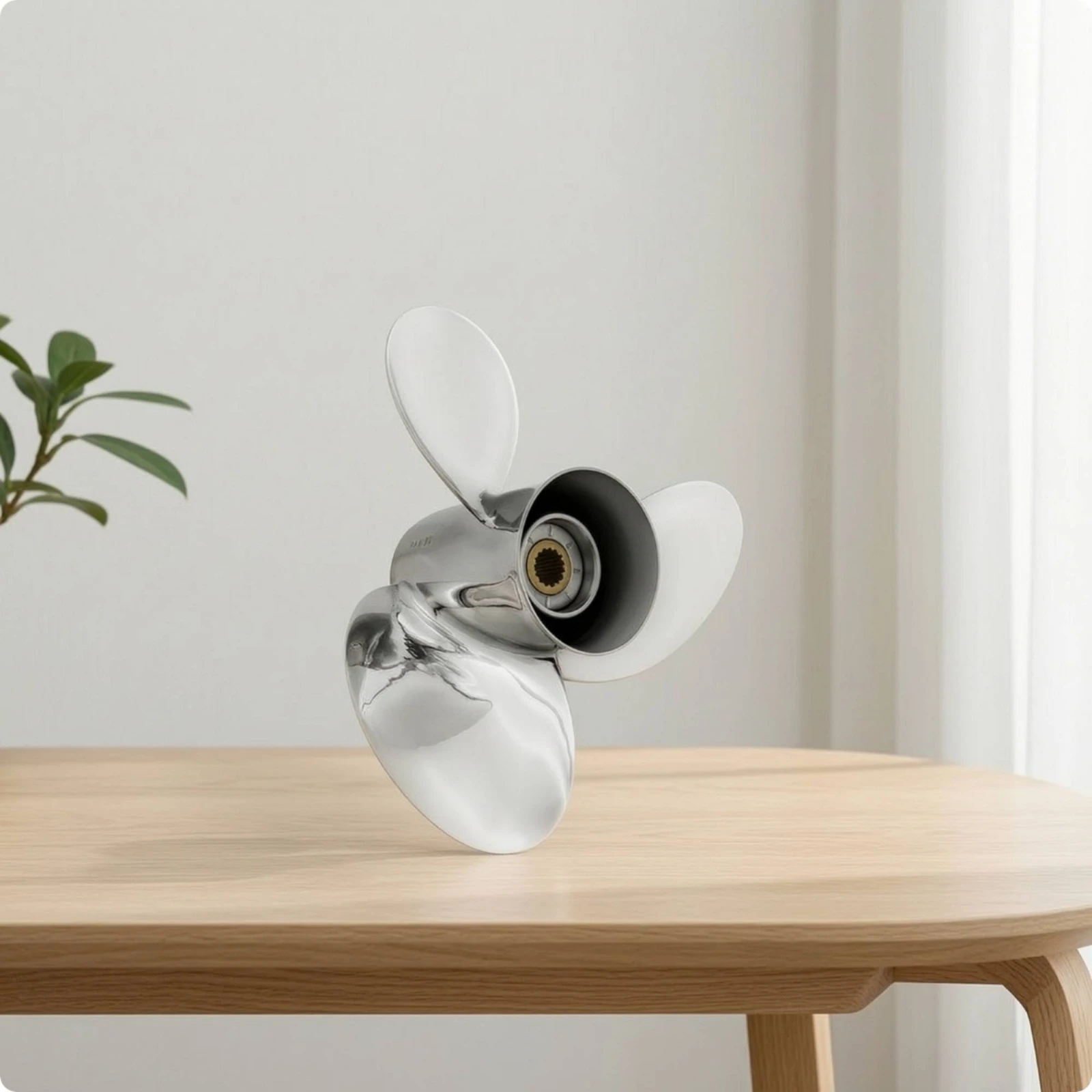 Hélice para Motor Fuera de Bor - Outboard Motor Propeller Stainless reseña y precio