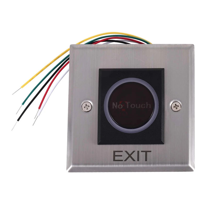 

Infrared Sensor Switch No Contact Contactless Switches Door Release Exit Button With LED Indication