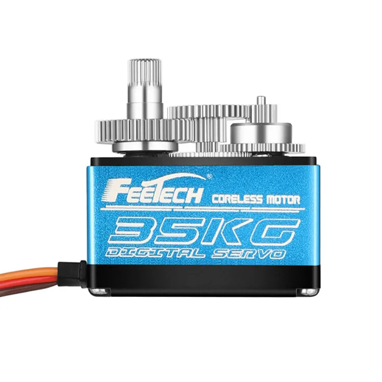 고전압 토크 DS3235MG 풀 메탈 기어 RC 서보 장수명 알루미늄 케이스 35kg 서보 모터 (낚시 드론 UAV FI7635M 용)