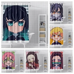 Home shower curtains for bathroom waterproof fabric bathroom Curtains Anime animal style modern shower curtain 180x200 90x180