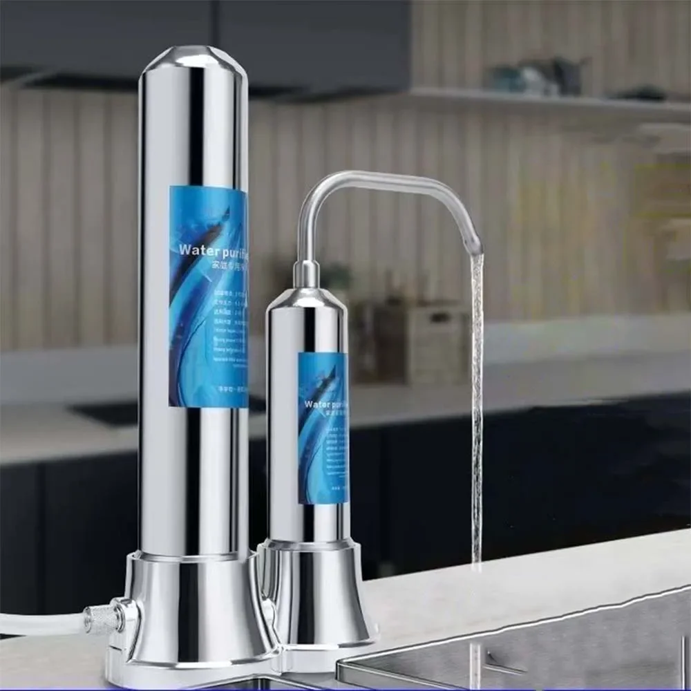 For Ultrafiltration Water Filtro Machine Stainless Steel Tap Water Filter Household Kitchen Descaling Purificador