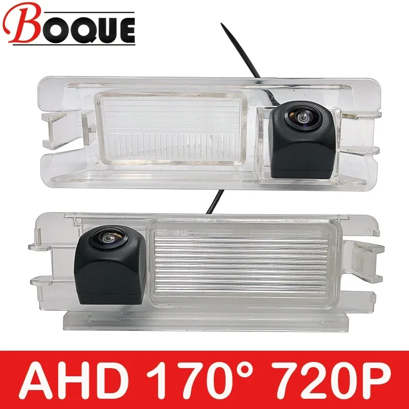 Boque กล้องกระจกมองหลังรถยนต์170 1280x720P HD AHD สำหรับ Nissan Micra March สำหรับ Dacia Sandero สำหรับ Lada largus