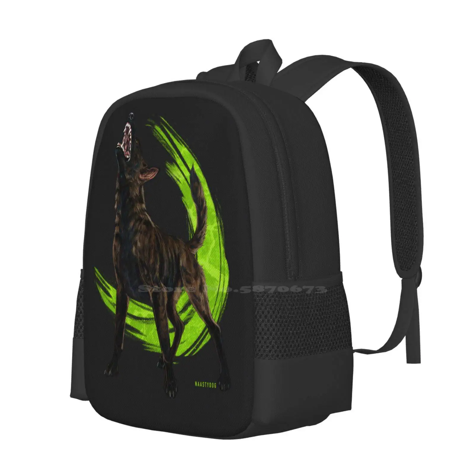 Dutch Shepherd | Lycan Hot Sale Schoolbag Backpack Fashion Bags Dutch Shepherd Dutchie Psa French Ring Detection K9 Scentwork