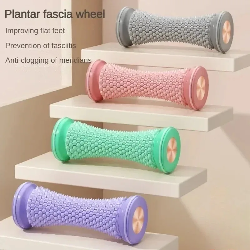-Fußmassagegerät, Massageroller, Yoga-Massageball, Plantarfasienroller, Muskelentspannung, Pflege, Kunststoff, manuelles Fußmassagegerät