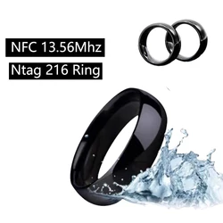 RFID Smart Chip NFC Ntag216 Ring Tag Rewritable Badge Iso14443 Token Can Be Used For Amiibo Game Business Card 13.56mhz Key