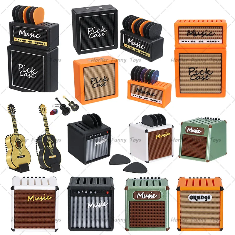 3D Printed Speaker-shaped Portable Guitar Pick Holder Double