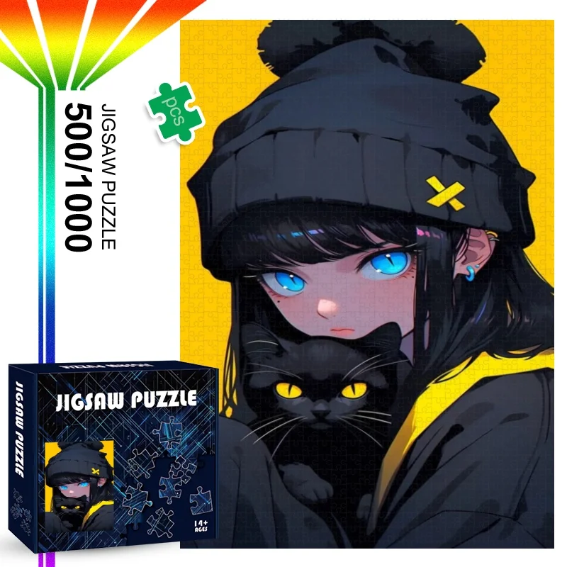 500/1000Pcs Puzzle … - image