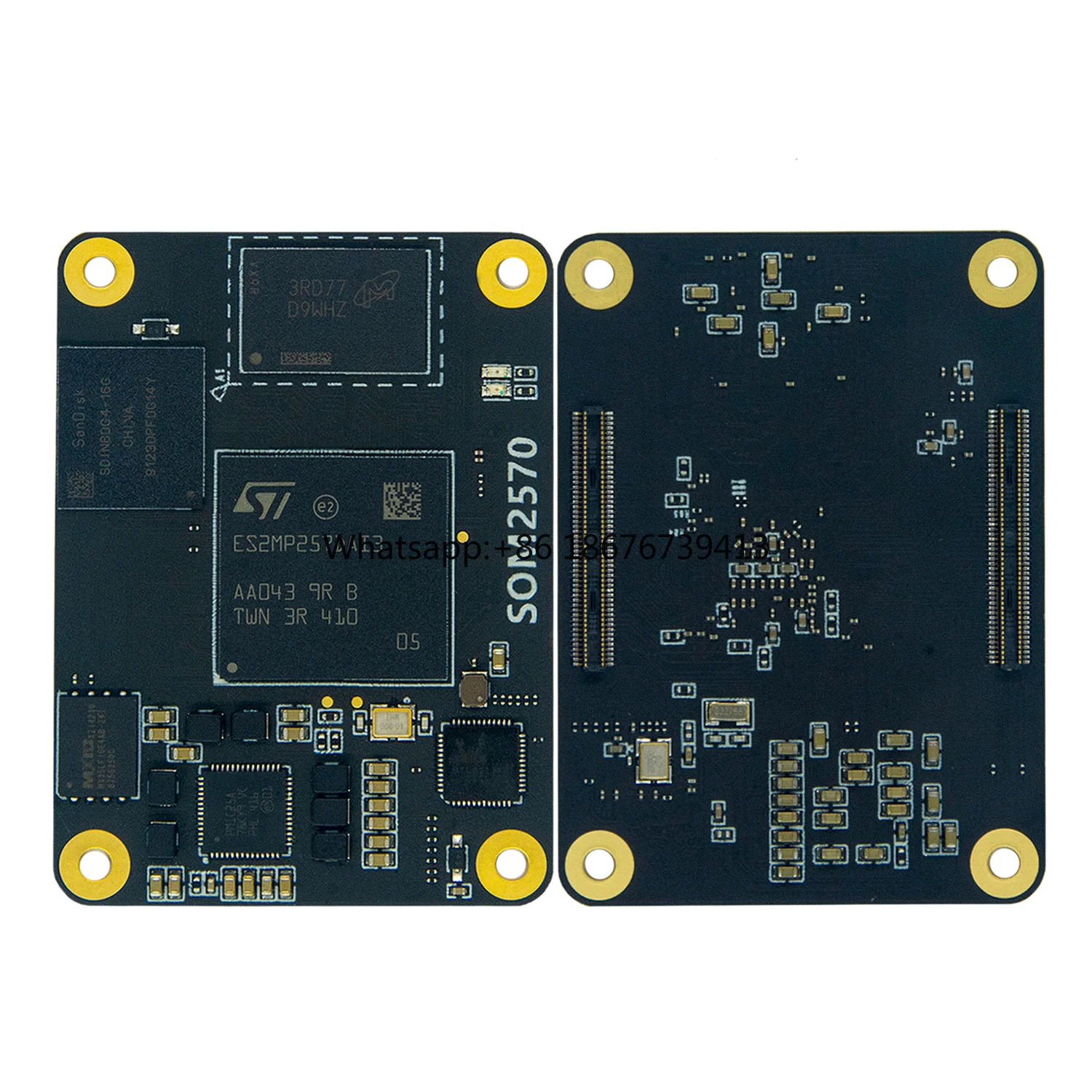 SOM-2570 Development Board System on Module USB 3.0 ST STM32MP257 Dual-core 4G WIFI USART CAN MIPI DSI LCD Linux Industrial IoT
