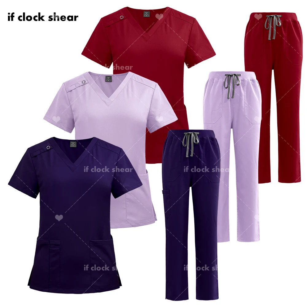 

Wholesale Hospital Working Set Operating Room Scrubs Medical Uniform Supplies Surgical Workwear Dental Clinic Surgery Nurse Suit