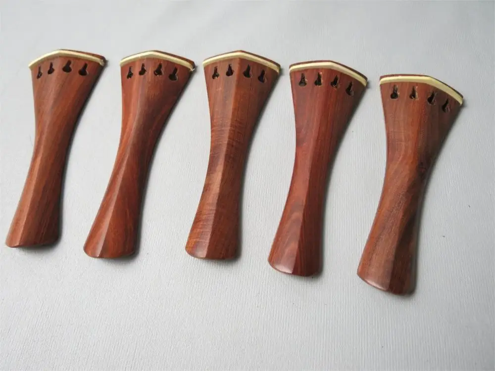 

Violin part,5pcs rosewood violin tailpieces 4/4,fine workmanship