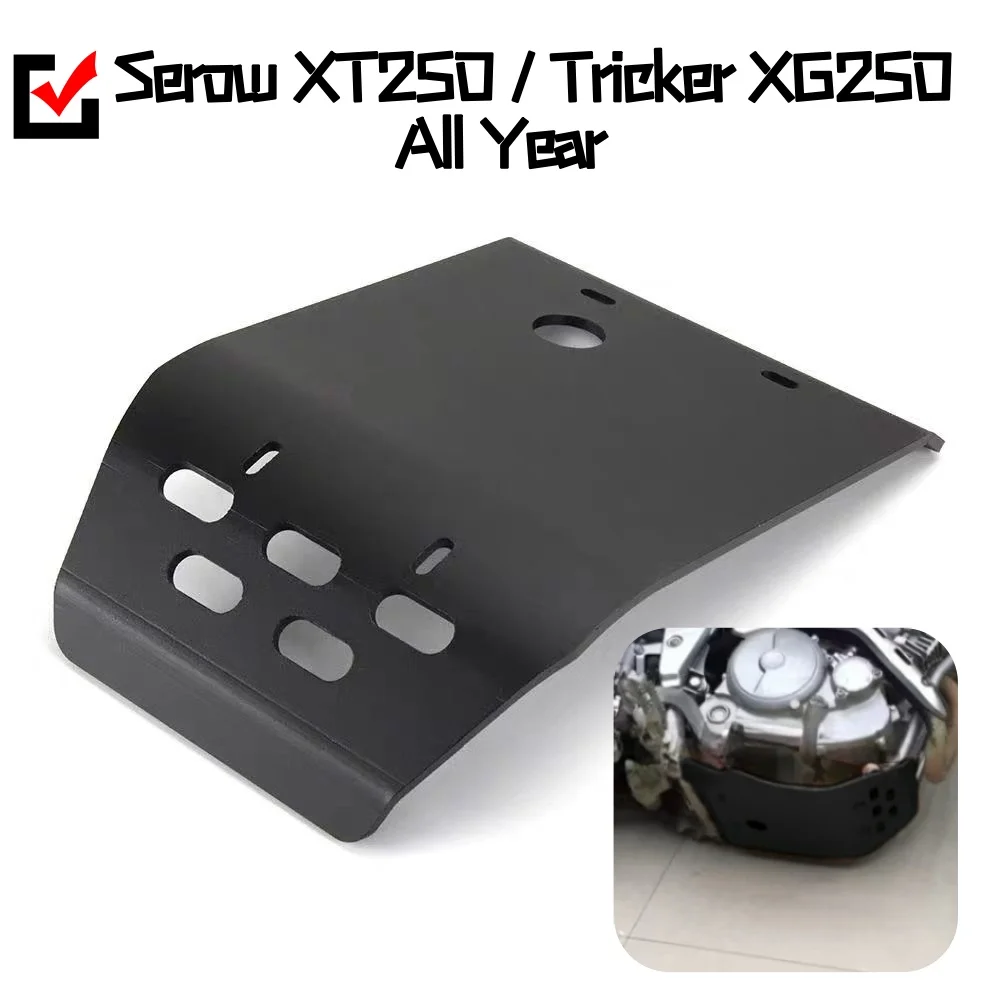 

Подходит для Yamaha XT250 Serow 250 Tricker XG250, круглый год, защитная пластина для мотоцикла, защита двигателя, защита шасси, защитная крышка от столкновений