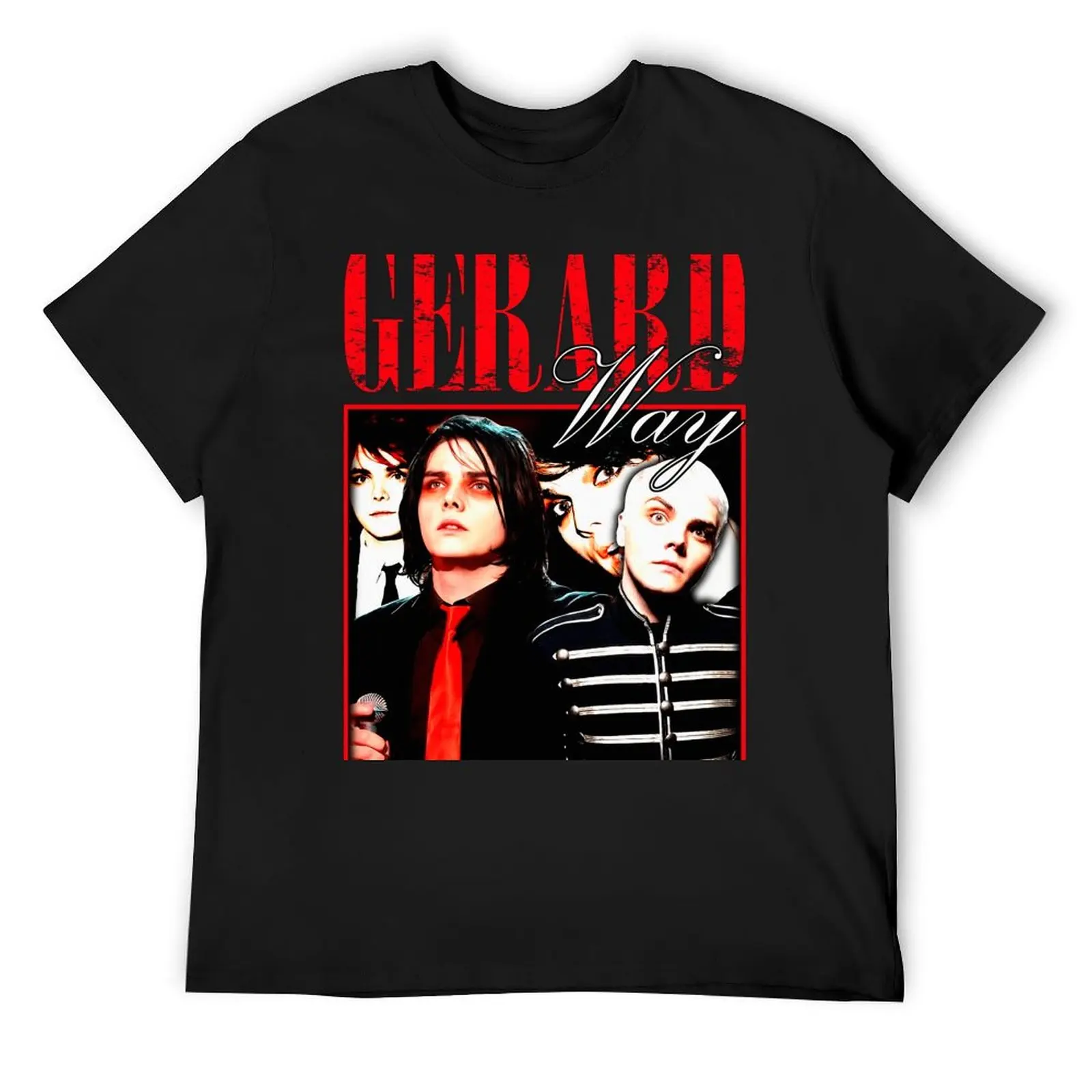 

Gerard Way MCR VIntage Retro Design T-Shirt quick-drying man clothes rapper graphic tees summer shirt mens tall t shirts