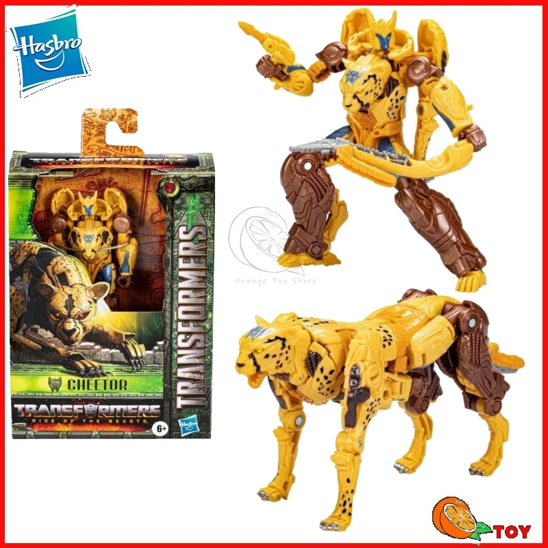 

Transformers Hasbro Movie 7 Rise of The Beasts Deluxe Cheetor Model Robot Collection Action Figure Toy Gifts Hobby