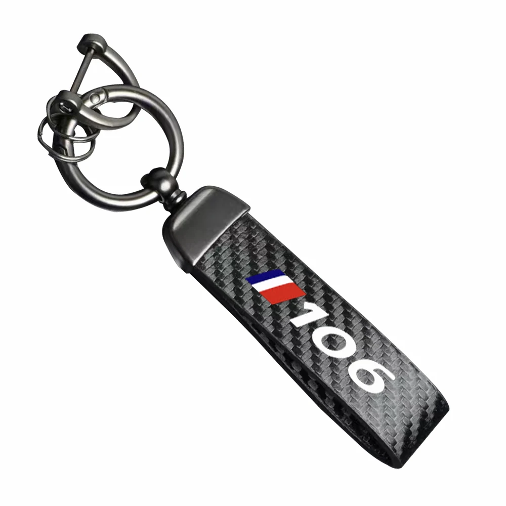 Car Lanyard Keychain Keyring Auto Accessories For Peugeot GT GTline 3008 106 406 407 408 4008 2008 5008 4007 5008