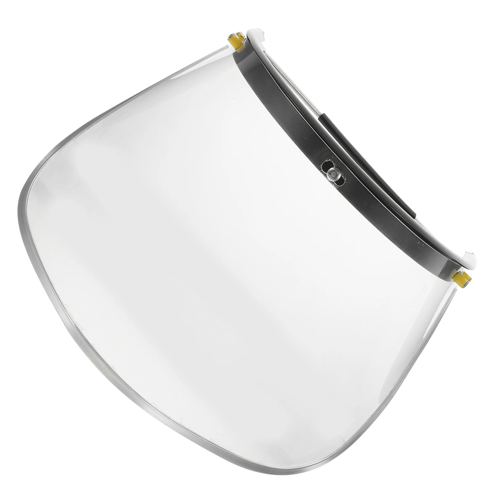 

s Safety Visor Thickened PC Anti Splash Impact Resistant High Temp Welding Transparent Grinder Guard Hard Hat