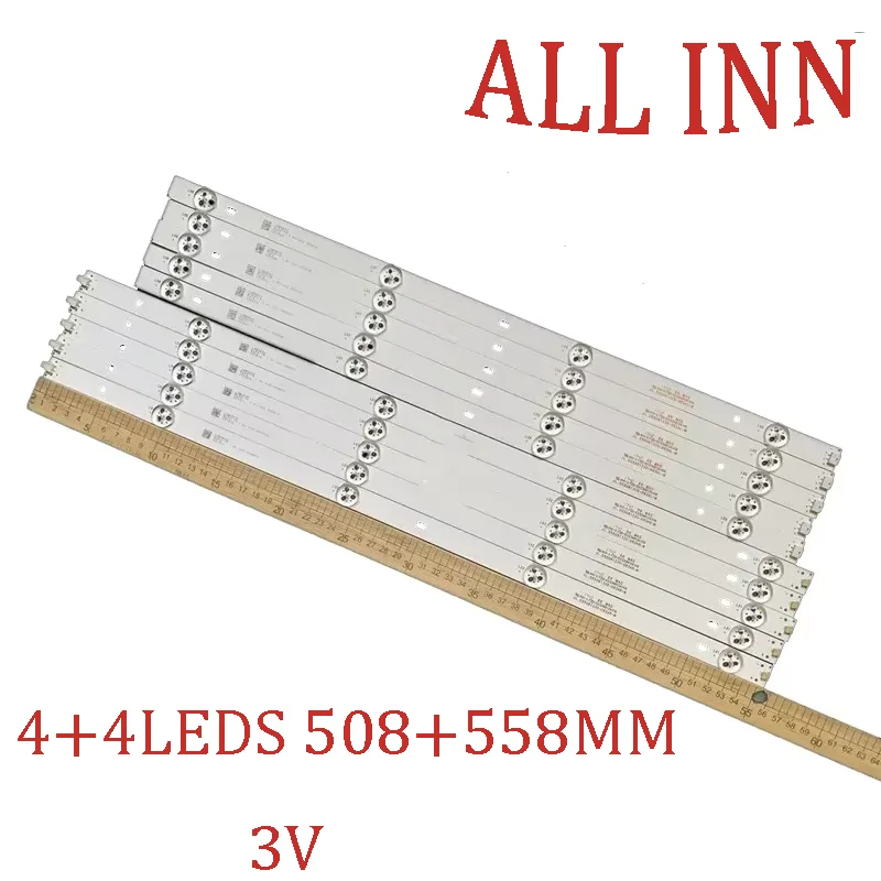 

LED backlight strip 8 lamp for Skyworth 55"TV SKY55QP JL.D55081330-083AL-M 083AR-M