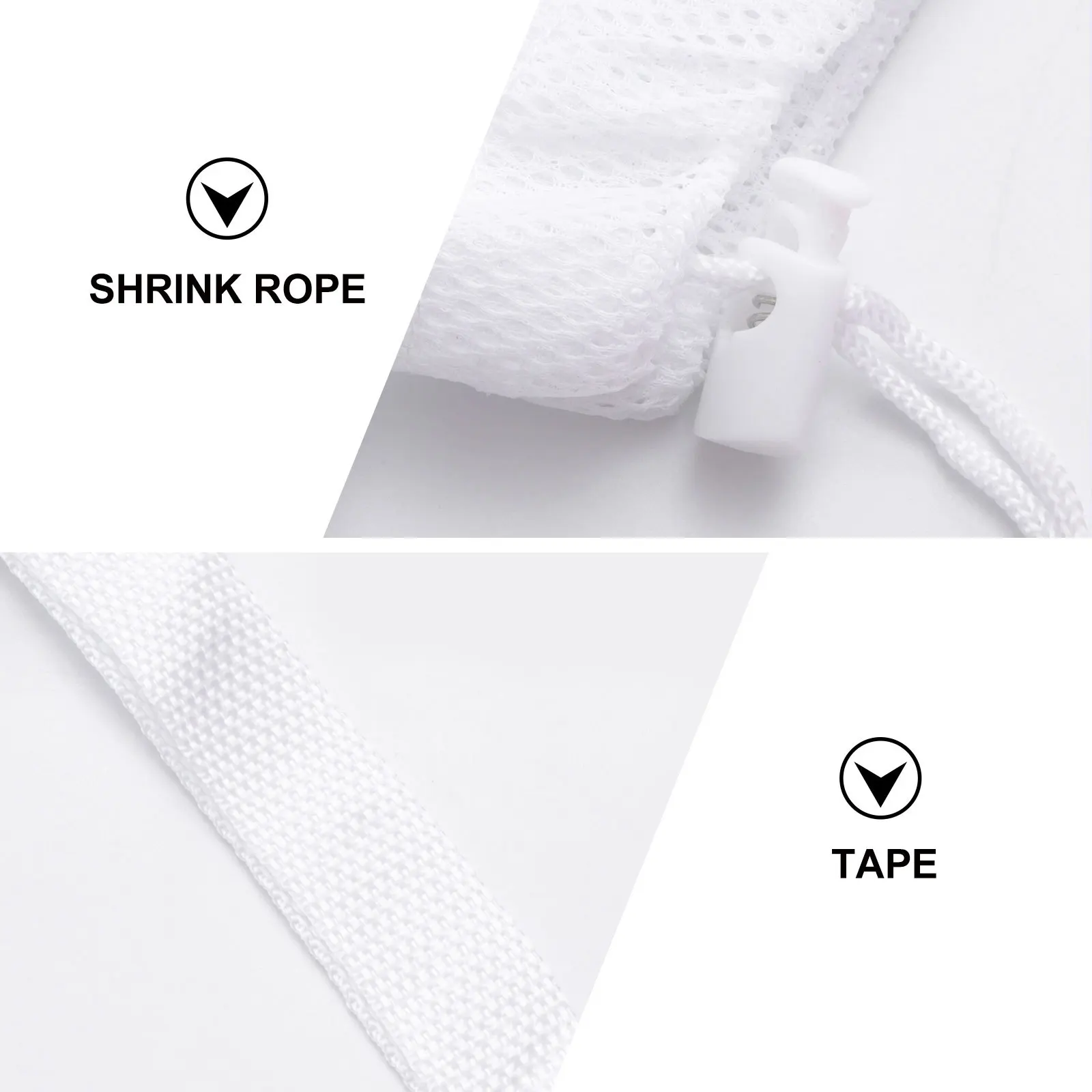 

Laundry Bag Mesh Drawstring Large Household Wash Bag for Travel Underwear Bra Sweater Knitwear Baby Clothes Protection