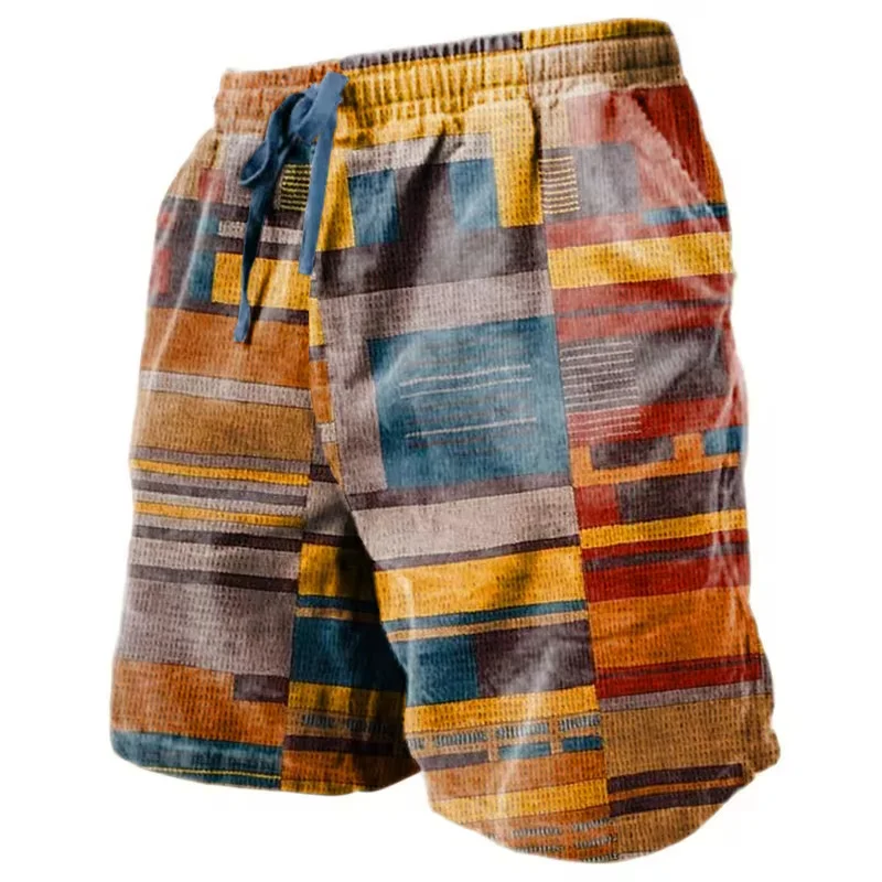 Summer Cool 3D Dashiki Patterns pantaloncini da spiaggia stampati per uomo bambini Fashion Streetwear Gym pantaloni corti Fitness Lovers abbigliamento