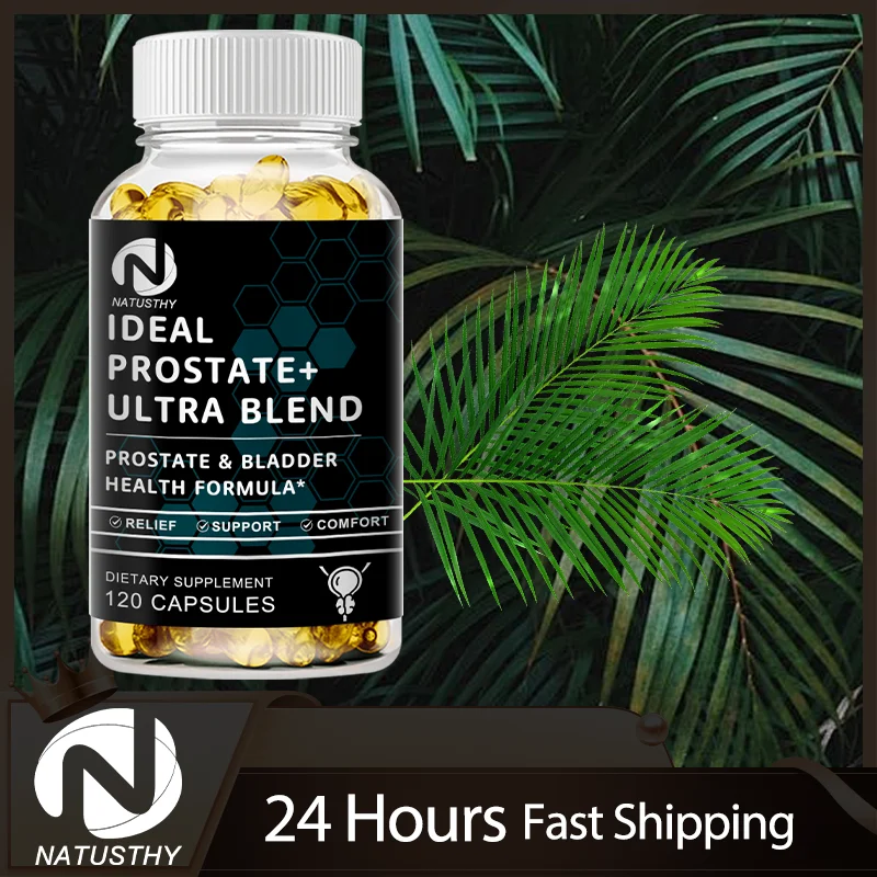 

Saw Palmetto Capsule - Support Prostate Health & Urinary - Hormonal Balance & Hair - Loss Prevention Urinary Discomfort Relief