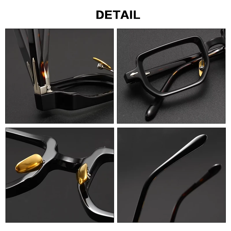 Очки Gatenac Luxury из ацетата для мужчин новые фотохромные очки 2026 года с защитой от синего света прогрессивные чтения женщин