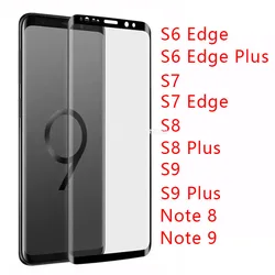 2 szt. Szkło hartowane do Samsung Note 9 8 S9 S8 Plus S7 S6 Edge ochraniacz ekranu ochronnego na folię Galaxy nie 8 S9 S7 S9