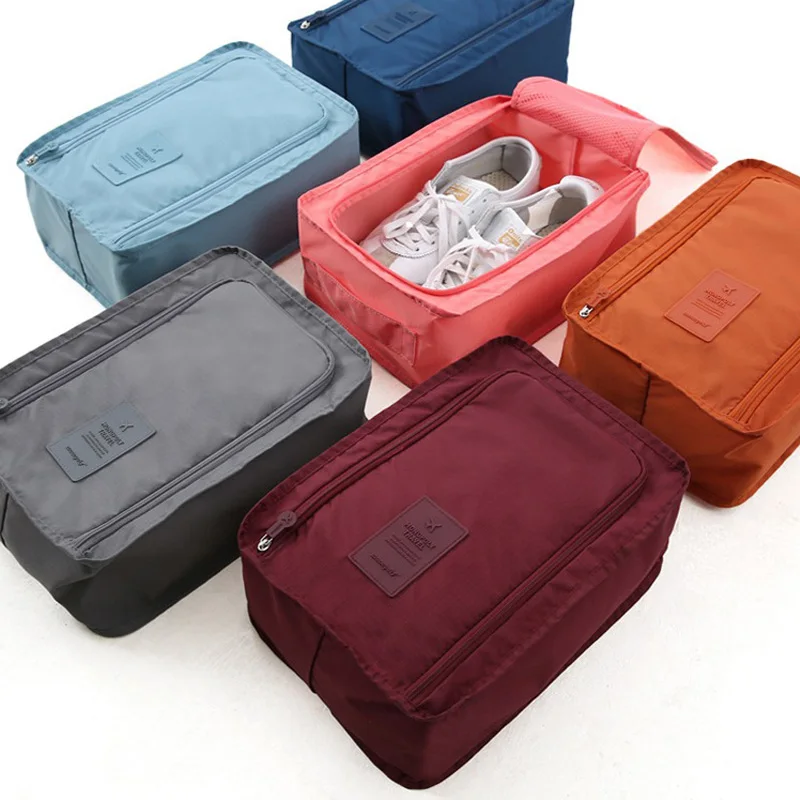 

Multi Function Portable Travel Storage Bags Toiletry Cosmetic Makeup Pouch Case Organizer Travel Shoes Bags Storage Bag 6 Colors