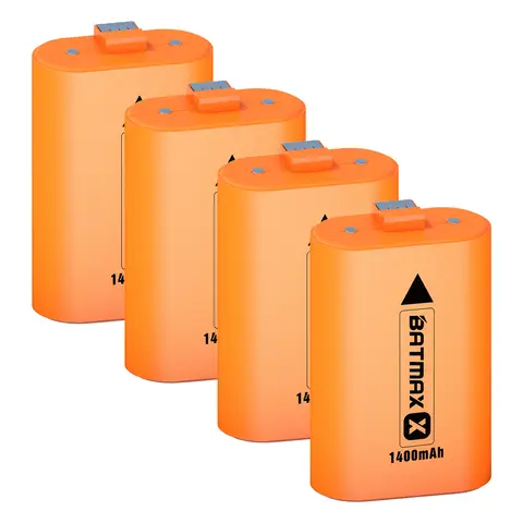 Xbox 시리즈 X용 Batmax 1400mAh 배터리 리튬 이온 팩 | S/Xbox One X/S 컨트롤러 충전식