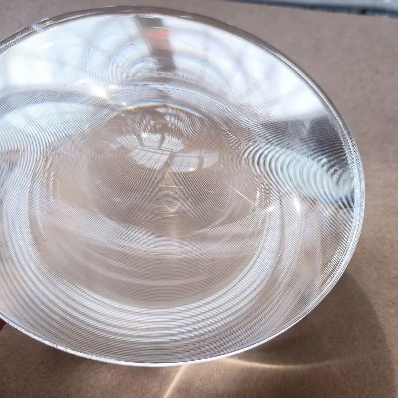 Brennweite 1000mm Optische PMMA Kunststoff Projektor Solar Fresnel-linse Lupe Flugzeug Lupe Solar Konzentrator Linsen – Detail 5