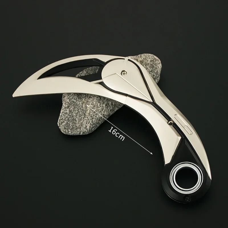 16cm Ion 2.0 Karambit Valorant Weapon Melee Game Peripheral Rotatable Knife Uncut Blade Weapon Model Sword Gifts Toys