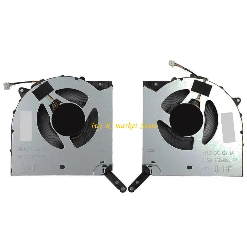 

D7YC Replacement CPU GPU Cooling Fan Heat Dissipation for Legion 5 Graphics Card