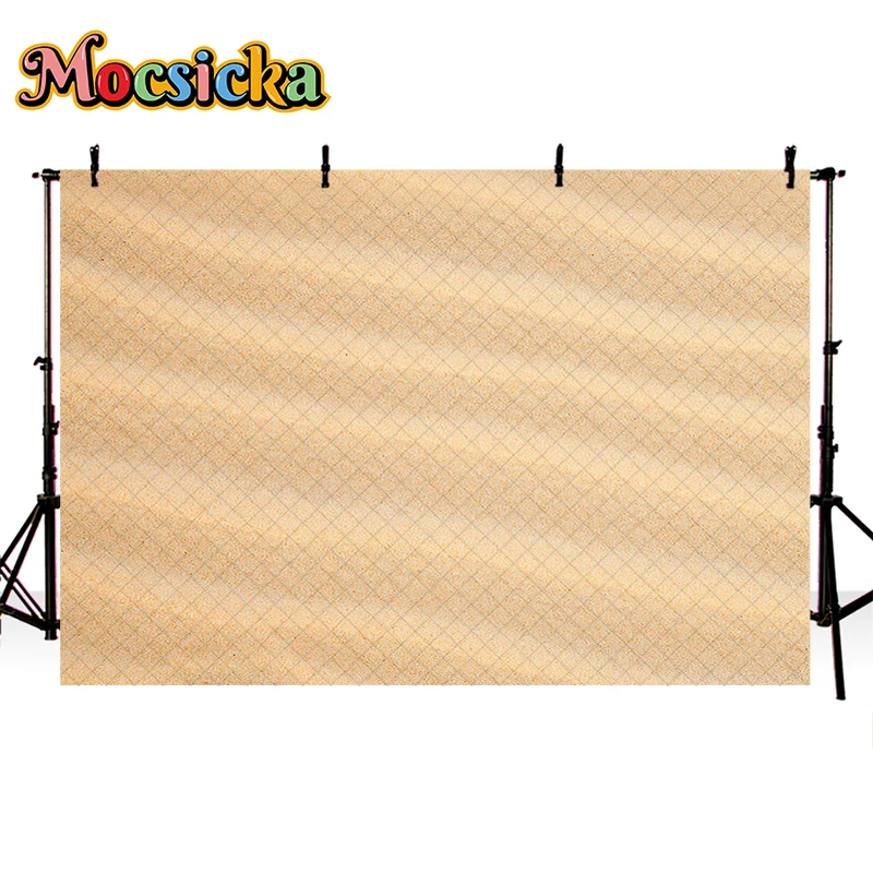 Mocsicka Tła fotograficzne Summer Beach Floor Shells Newborn Shower Kids Birthday Portraits Decor Backdrop Photo Studio