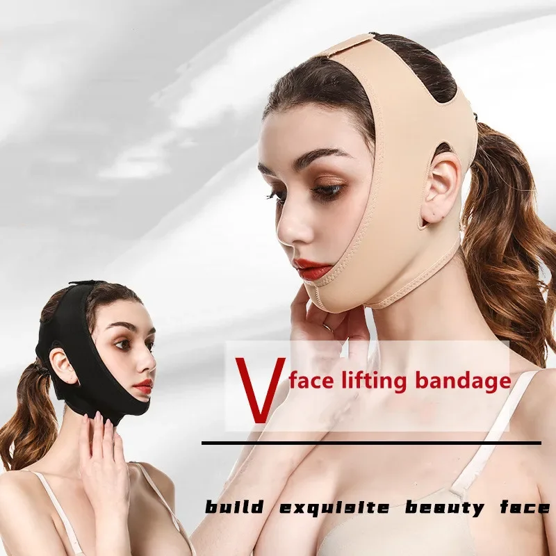 Face Lift Up Belt V Face Bandage Facial Slimming Bandage Relaxation Shape Lift Reduce Double Chin Anti-wrinkle Facial Care Tool