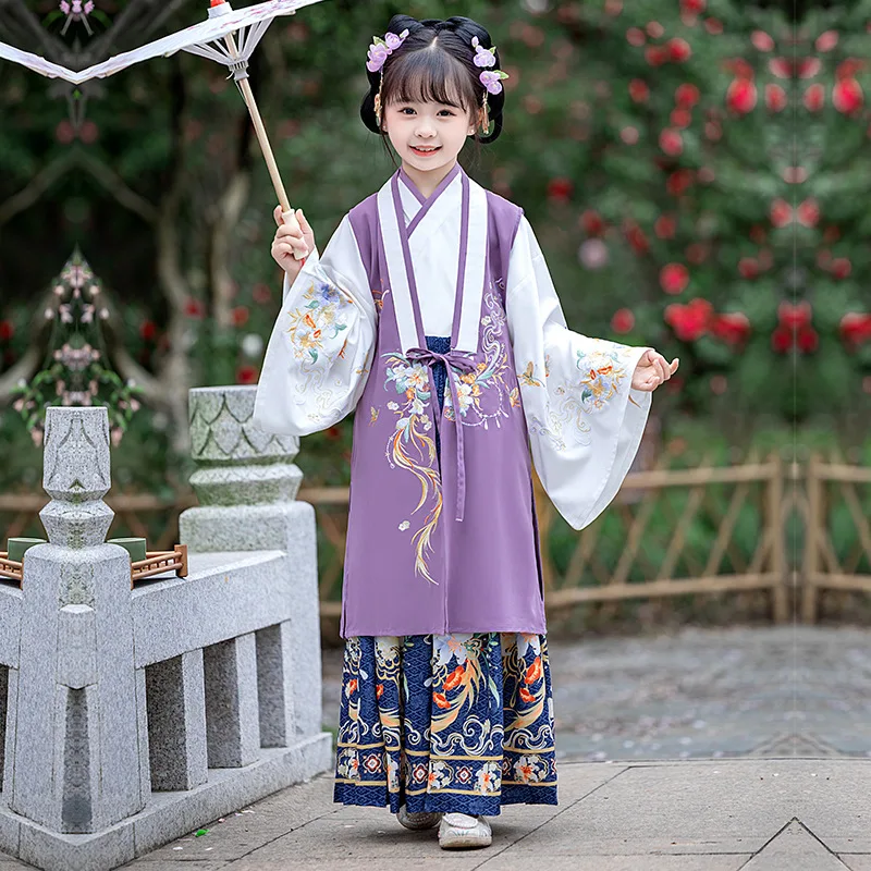 kids-chinese-hanfu-dress-chinese-ancient-children-carnival-fairy-cosplay-costume-dresses-girls-embroider-flower-new-year-clothes