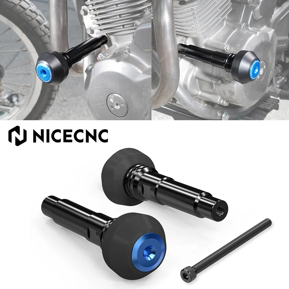 

NICECNC For Suzuki DR650 DR 650 1996-2025 Frame Sliders Engine Guard Crash Protector Kit Fit Suzuki DR650 1996-2025 2024 2023