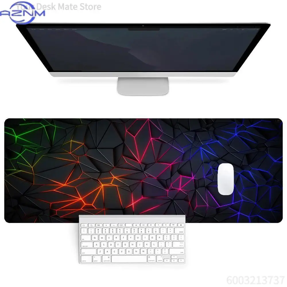 Hexagon Mousepad Computer - MousePads 30X80 Keyboard Pad Mouse Mat Gamer Soft Office Carpet Table Mat Desktop Mouse Pad