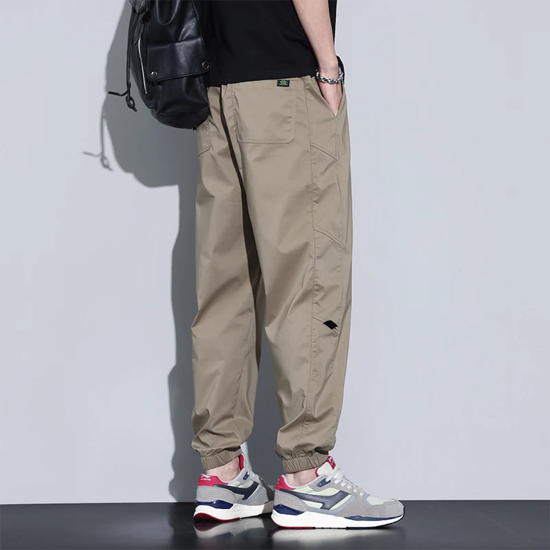 

Men's American Style Casual Loose Work Pants Trendy High-End Straight Leg Men's Trousers