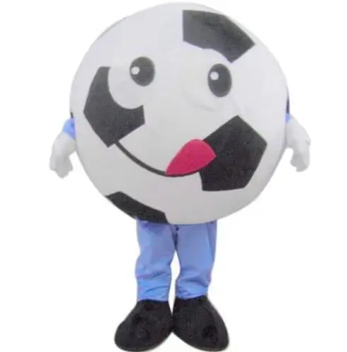 New Adult Cute Deluxe Football Party Mascot Costume Christmas Fancy Dress Halloween Mascot Costume Free Ship